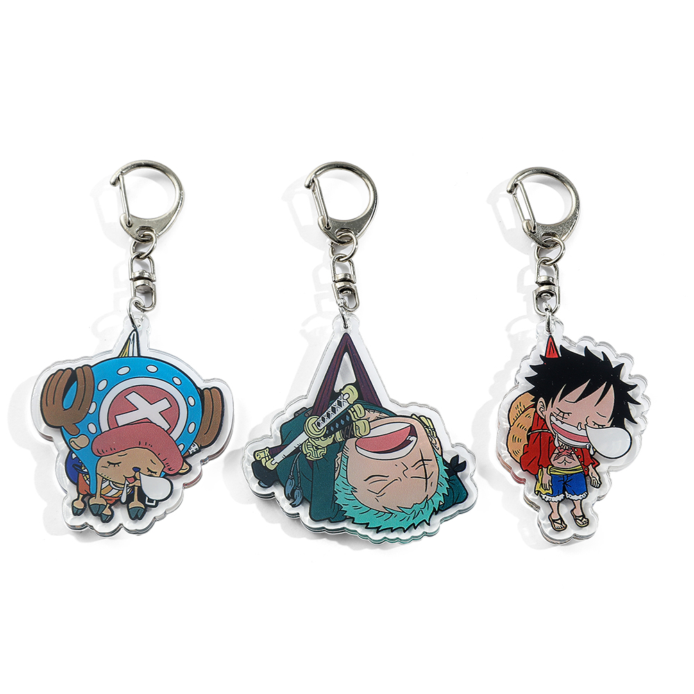 Popular Anime Merchandise - 人気アニメグッズ クリエイティブなアニメキャラクター アクリル両面キーホルダー 装飾ペンダント ギフト