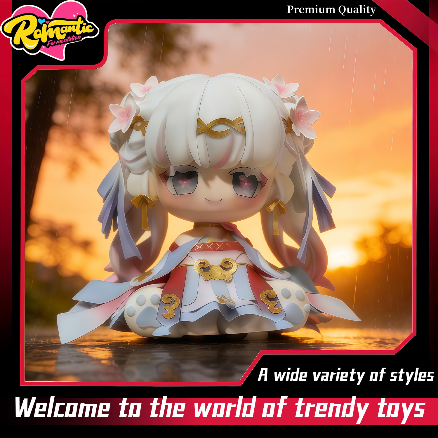 ジンシーQ版キュートアニメGKモデルフィギュア、トレンド玩具 - Popular Anime Merchandise のレビューと価格