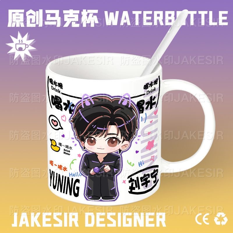 劉亦菲ちびスター商品 セラミック製ドリンクカップ マグカップ - Anime Merchandise Mugs のレビューと価格