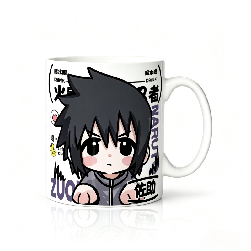 NARUTO、うちはサスケ、うずまきナルト、漫画、かわいい、 - Anime Merchandise Mugs のレビューと価格
