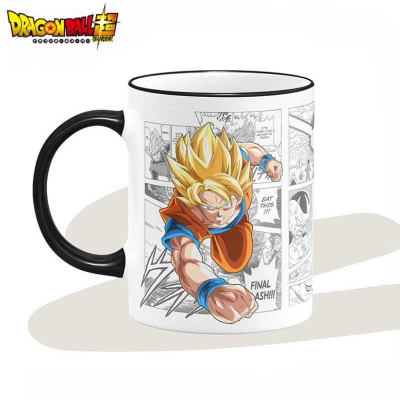 新しいドラゴンボール孫悟空アニメグッズ漫画柄セラミックマグ、 - Anime Merchandise Mugs のレビューと価格