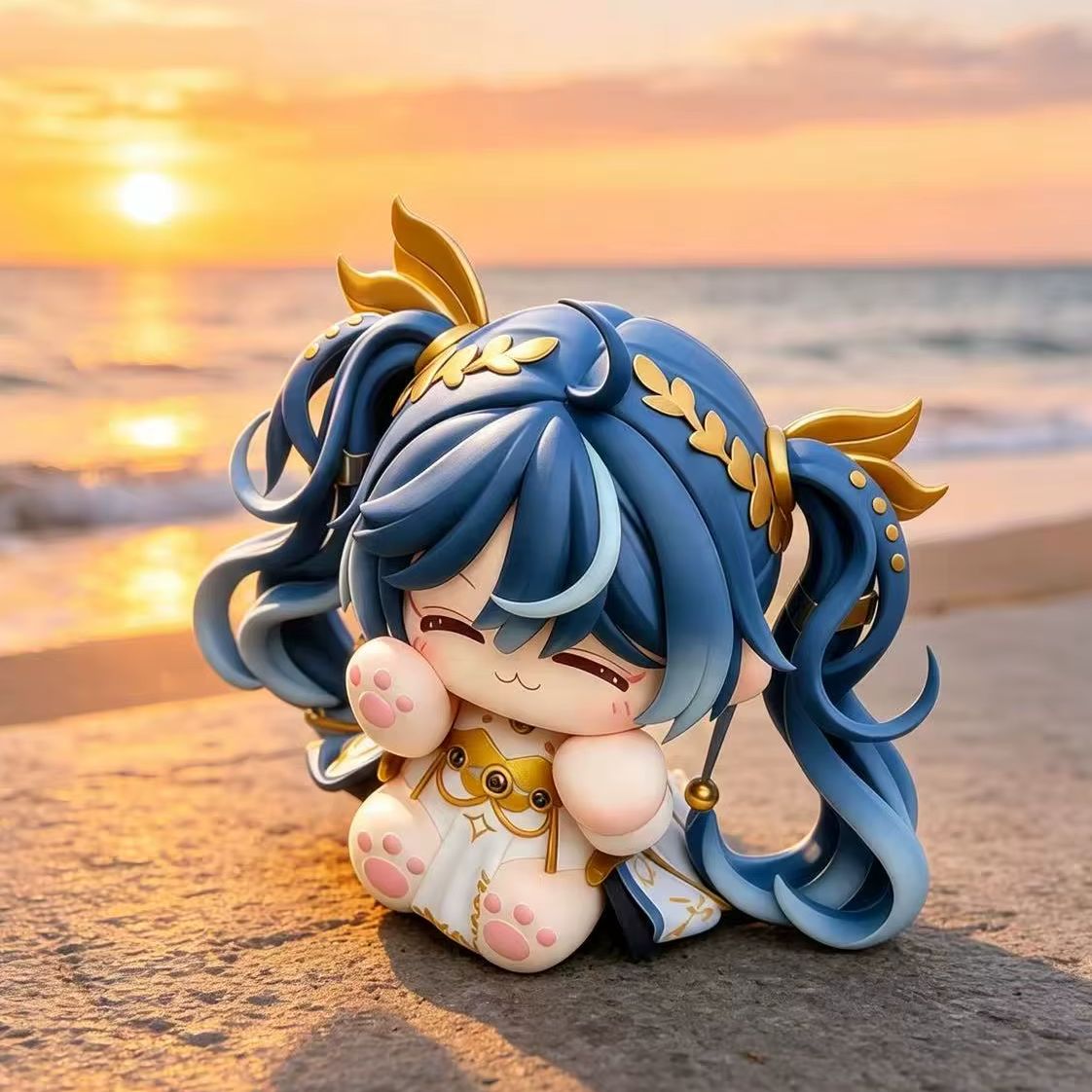 ちびユノ猫ポーズアニメGKモデルフィギュア、流行のおもちゃ、 - Popular Anime Merchandise のレビューと価格