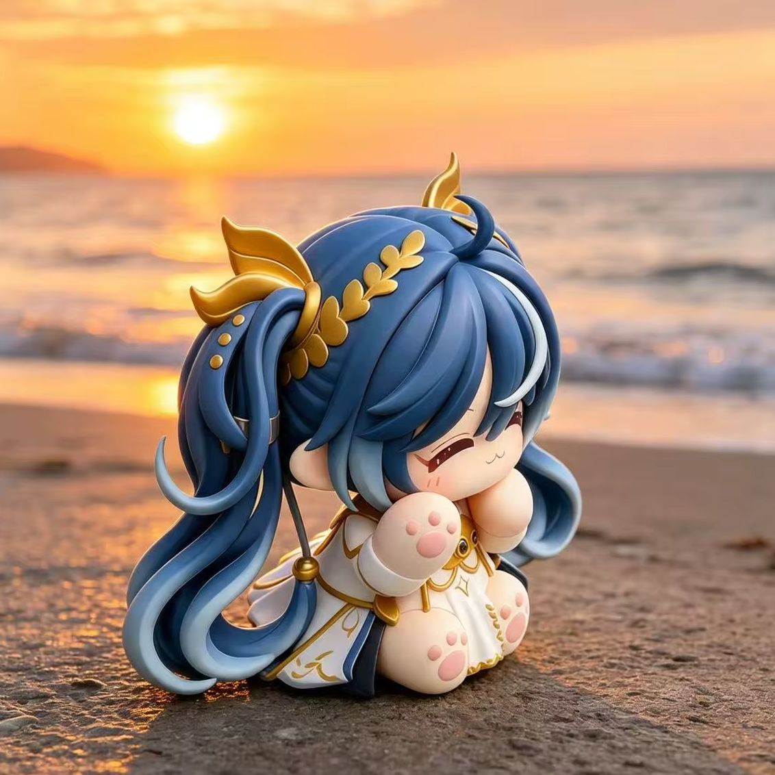 ちびユノ猫ポーズアニメGKモデルフィギュア、流行のおもちゃ、 - Popular Anime Merchandise のレビューと価格