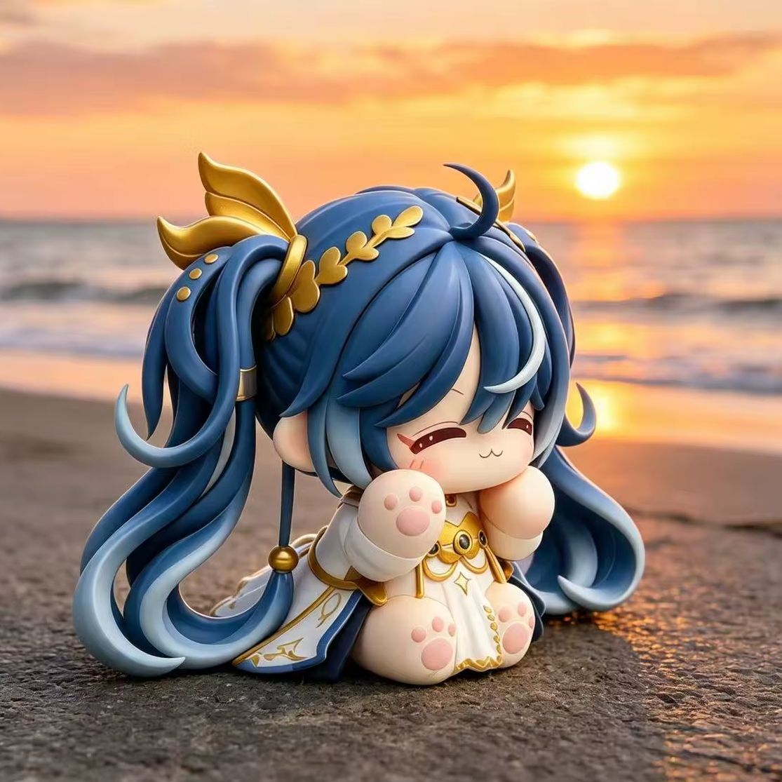 ちびユノ猫ポーズアニメGKモデルフィギュア、流行のおもちゃ、 - Popular Anime Merchandise のレビューと価格