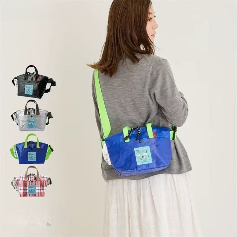 Ins スヌーピー織りクロスボディバッグ 日本風 軽量 アウ - Anime Merchandise In Japanese のレビューと価格